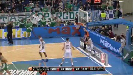 Panathinaikos 54-58 Real Madrid