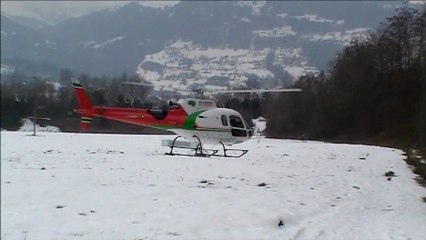 AS 350 BLUGEON Hélicoptères RC vidéo du Vol