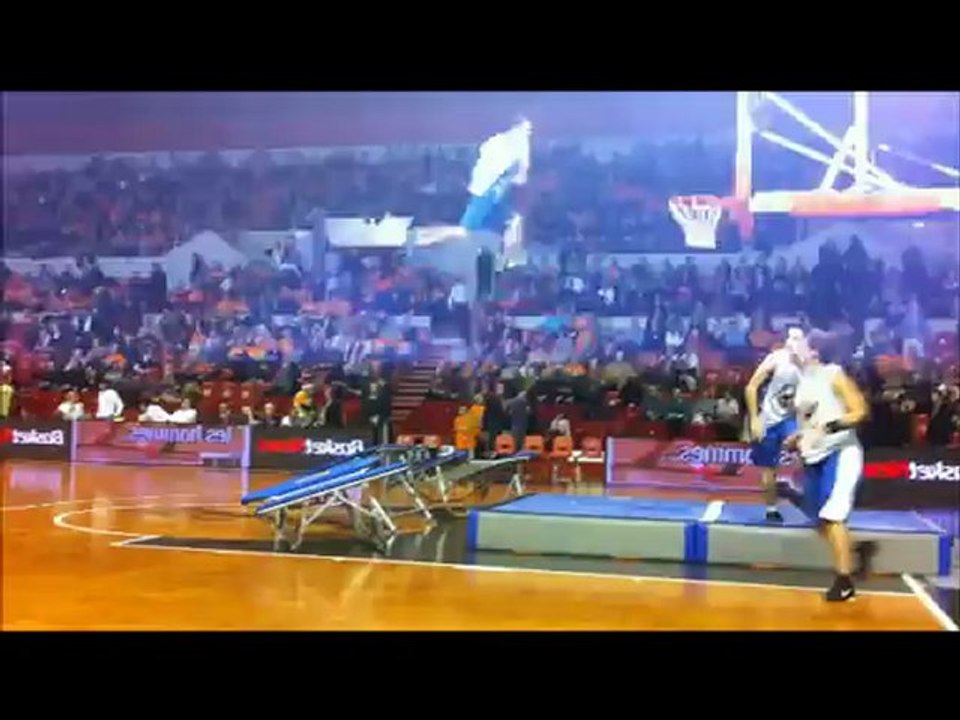 Barjots dunkers Le Mans Cholet 26/12/12