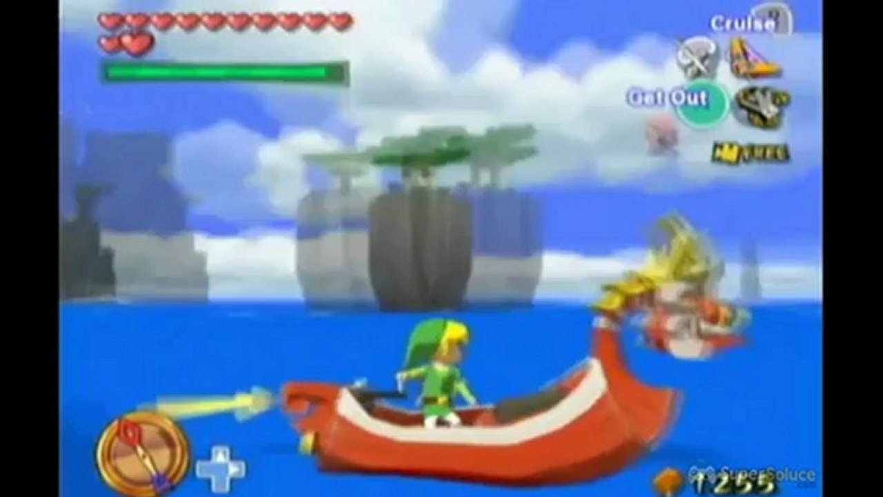 Soluce Zelda Wind Waker : L'île Gelée - Ouvrir la porte du Temple