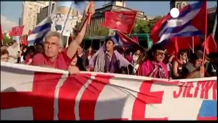 A Santiago del Cile sfila il "summit del popolo"