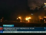 Más de 300 heridos durante protestas en Plaza Tahrir, Egipto