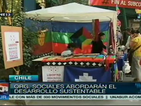 Chile: Cumbre de los Pueblos aborda problemáticas sociales