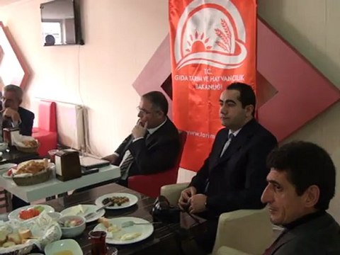 EFE AĞRI TARIM İL MÜDÜ,RLÜĞÜ BASIN AÇIKLAMASINDA