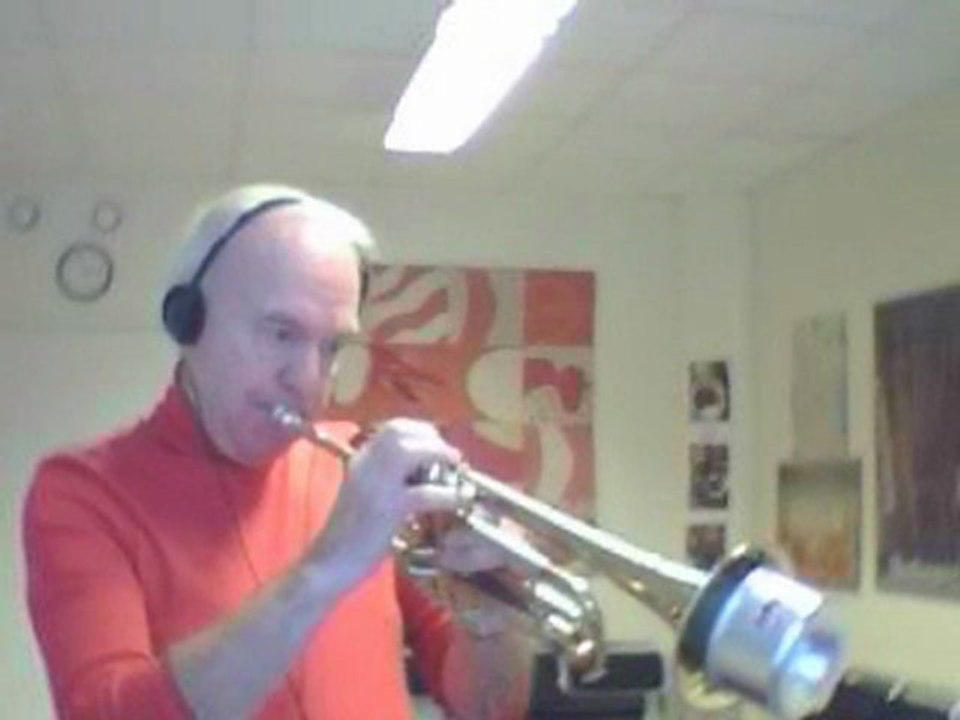Music. "My Holiday In Chicago" by Johnny D Bergh on Mute Trumpet