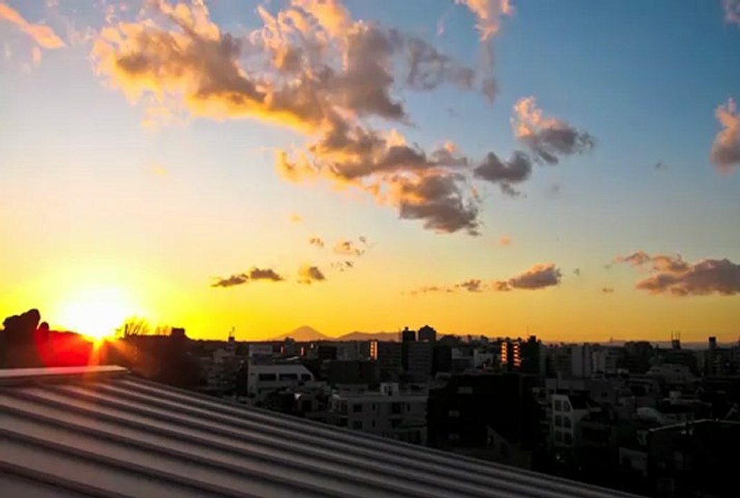 Sunset in Yokohama - Jan 25