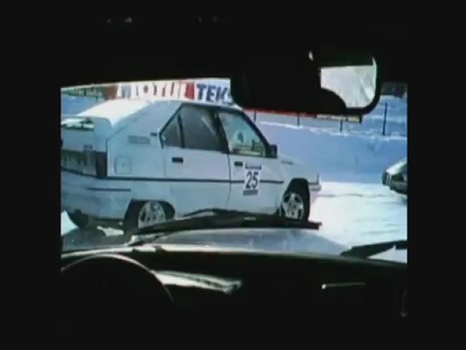10ème ronde historique , circuit glace Serre Chevalier, vidéo embarquée 104zs