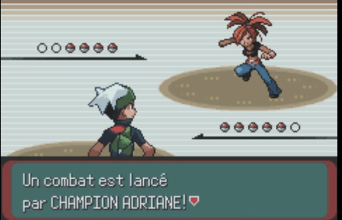 (WT) Pokémon Version Emeraude [11] : L'Arène de Vermilava et Championne Adriane