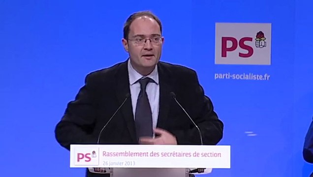 Discours de Guillaume Bachelay au rassemblement des secrétaires de section