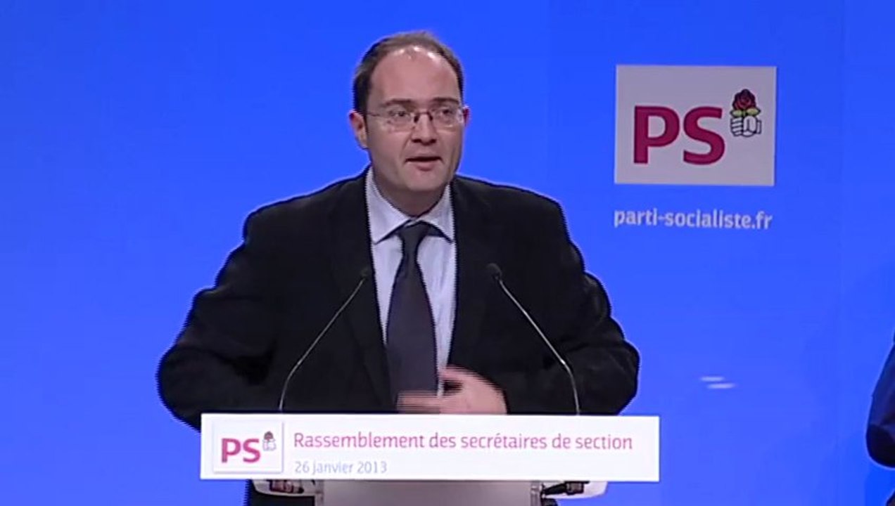Discours de Guillaume Bachelay au rassemblement des secrétaires de section