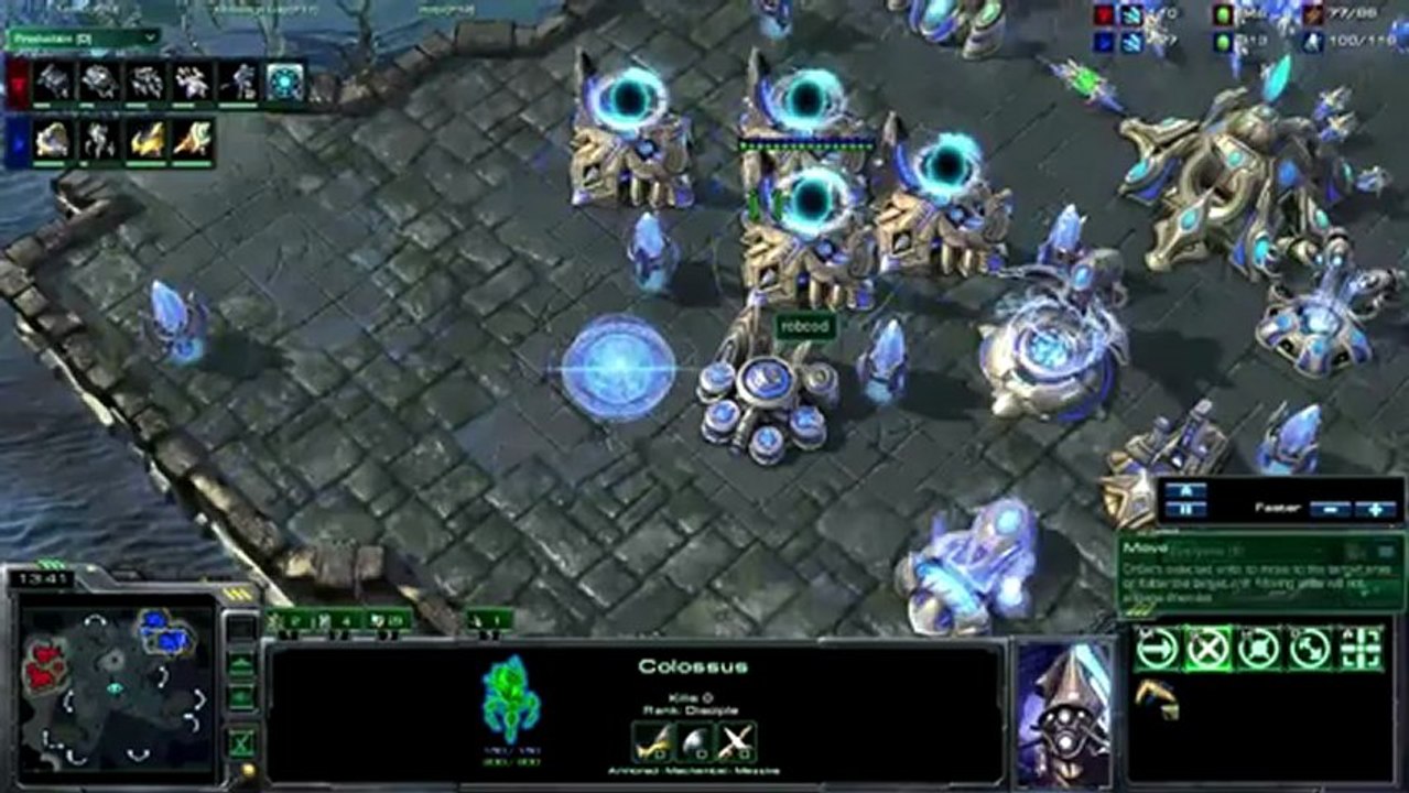 Starcraft 2 Replay - Gameplay Me Terran vs Protoss Random Replay