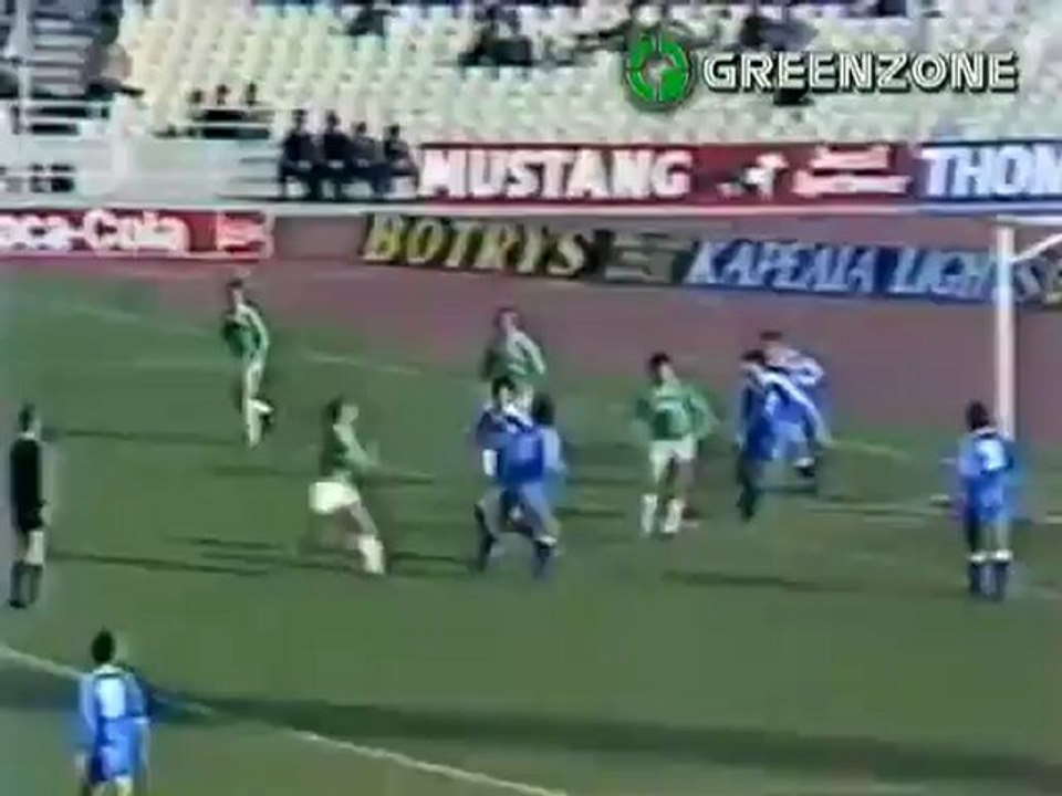 Παναθηναϊκός - Εθνικός 2-0 1985/86