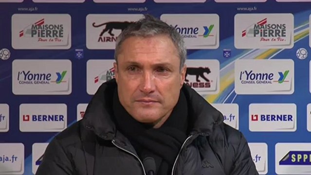 Conférence de presse AJ Auxerre - Le Mans FC : Bernard CASONI (AJA) - Denis ZANKO (LEMANS) - saison 2012/2013