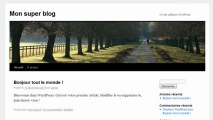 Comment créer un blog Wordpress