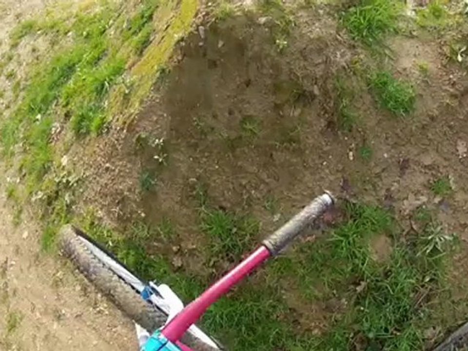 Basseland Bike Park Crash gopro