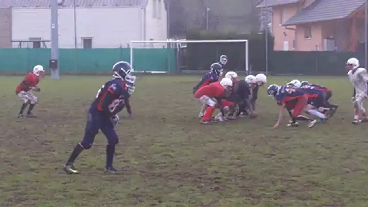 entrainement cadet Avalanches Aigles 26-01-13 scrimmage