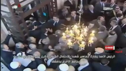 Beşar Esad  dünyaya meydan okudu.24 ocak 2013 (2)