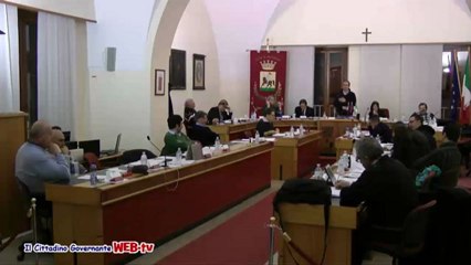 Consiglio com. 23 gennaio 2012 Punto 2 modifica regolamento interno intervento Pomante