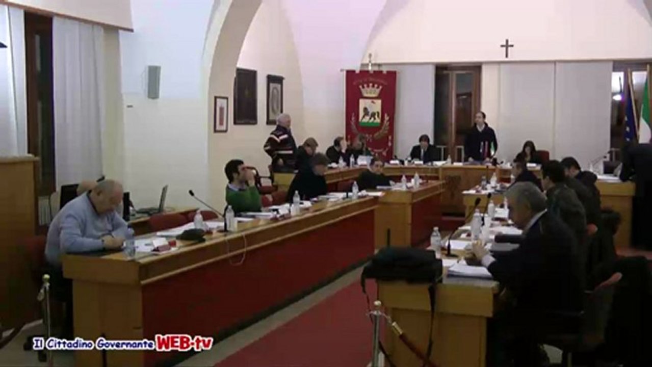 Consiglio com. 23 gennaio 2012 Punto 3 Approv. regolamento trasparenza intervento Di Carlo