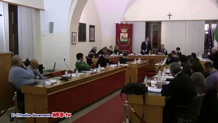 Consiglio com. 23 gennaio 2012 Punto 3 Approv. regolamento trasparenza intervento Mastromauro