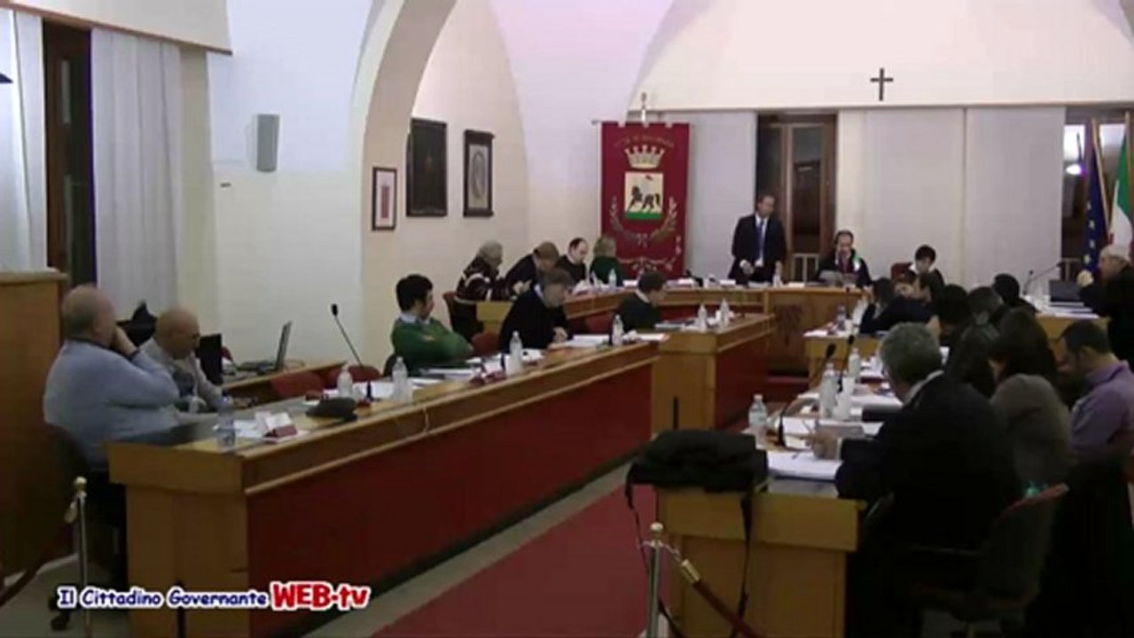 Consiglio com. 23 gennaio 2012 Punto 3 Approv. regolamento trasparenza intervento Mastromauro