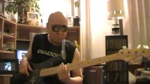 Fantasy long version jamming with Earth Wind & Fire bass cover Bob Roha