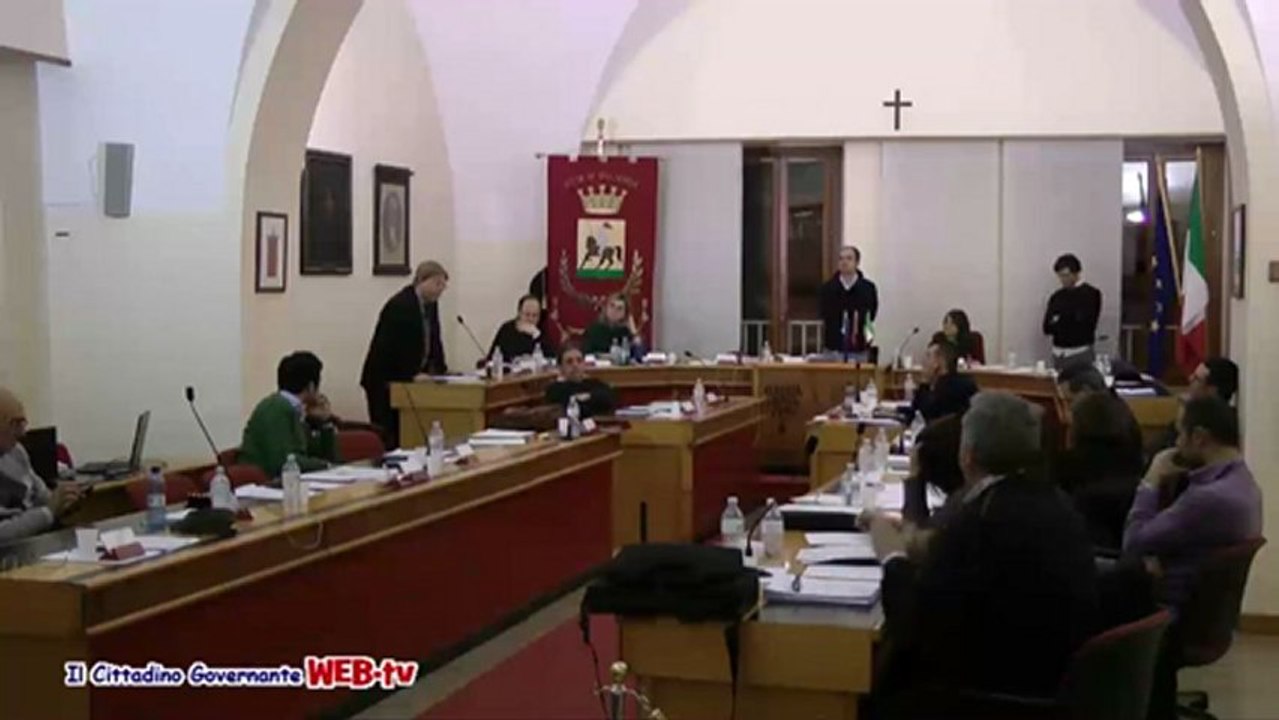 Consiglio com. 23 gennaio 2012 Punto 5 mozione sfiducia Forcellese intervento Vanni
