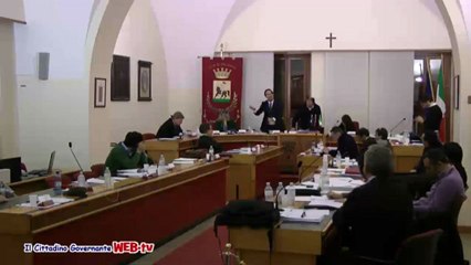 Consiglio com. 23 gennaio 2012 Punto 5 mozione sfiducia Forcellese intervento PFP Francioni