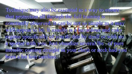 Bench Press Technique