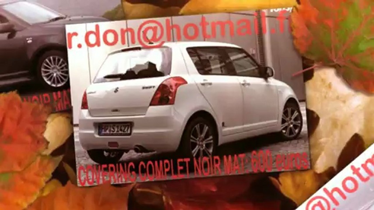 Suzuki Swift, Suzuki Swift, essai video Suzuki Swift noir mat, covering Suzuki Swift noir mat, Suzuki Swift noir mat