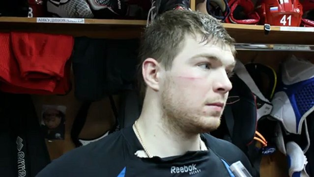Андрей Анкундинов после игры с Динамо Р