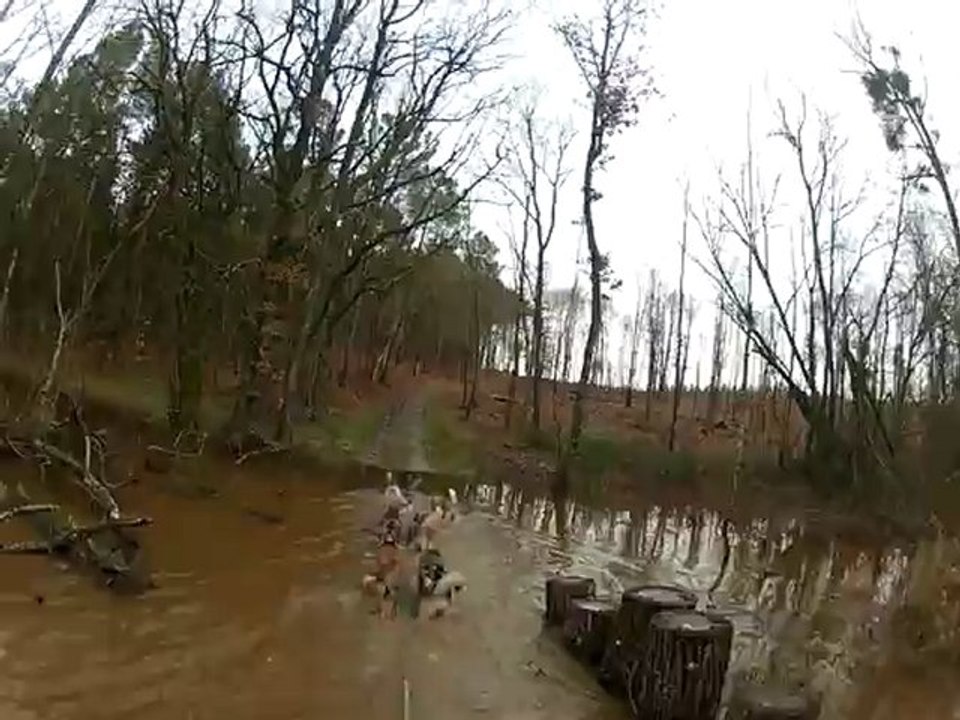 Entrainement "humide" du team le 26 janvier 2013