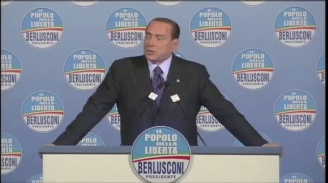 Berlusconi - Siamo intervenuti per risolvere la tragedia dei rifiuti a Napoli (26.01.13)