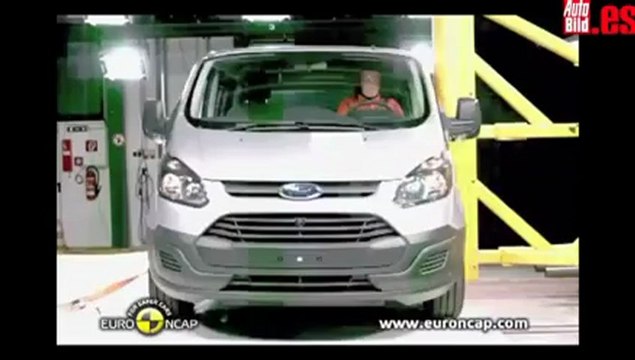 Euro NCAP Ford Transit Custom 2012 Crash test