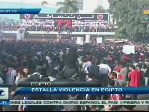 Sentencia de muerte por hechos en Estadio Port Said en 2012