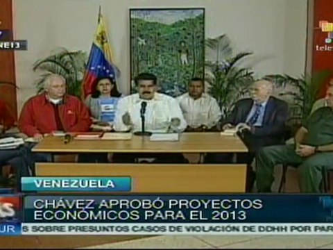 Pdte. Chávez dio instrucciones para garantizar crecimiento