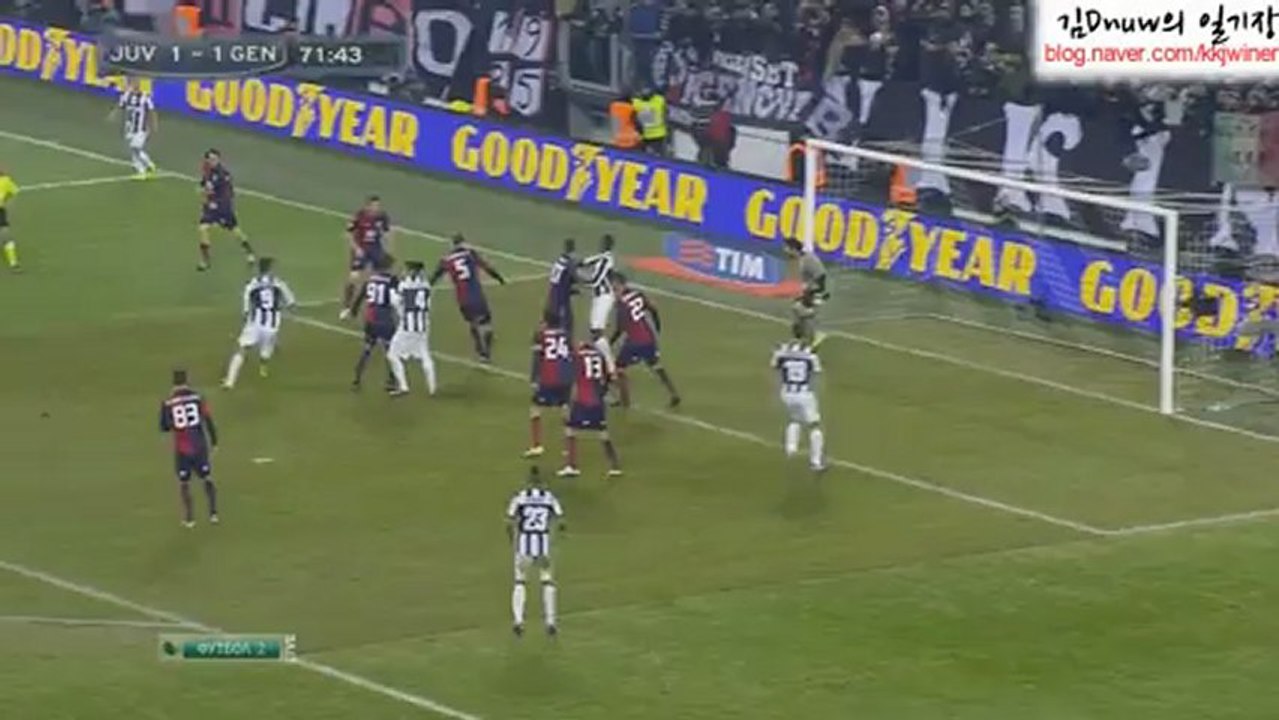 Juventus VS Genoa. Highlight of Juventus(HD 720P) [12-13.Seria A.22R]