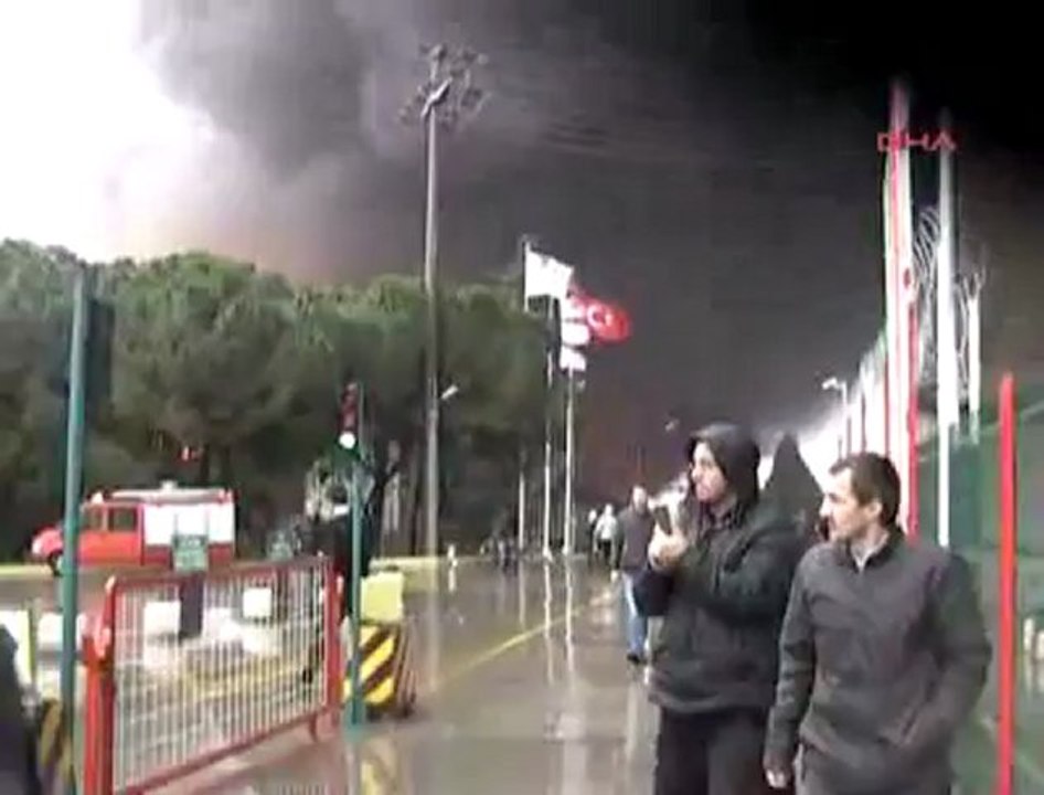 Yalova Aksa Fabrikası'nda Yangın