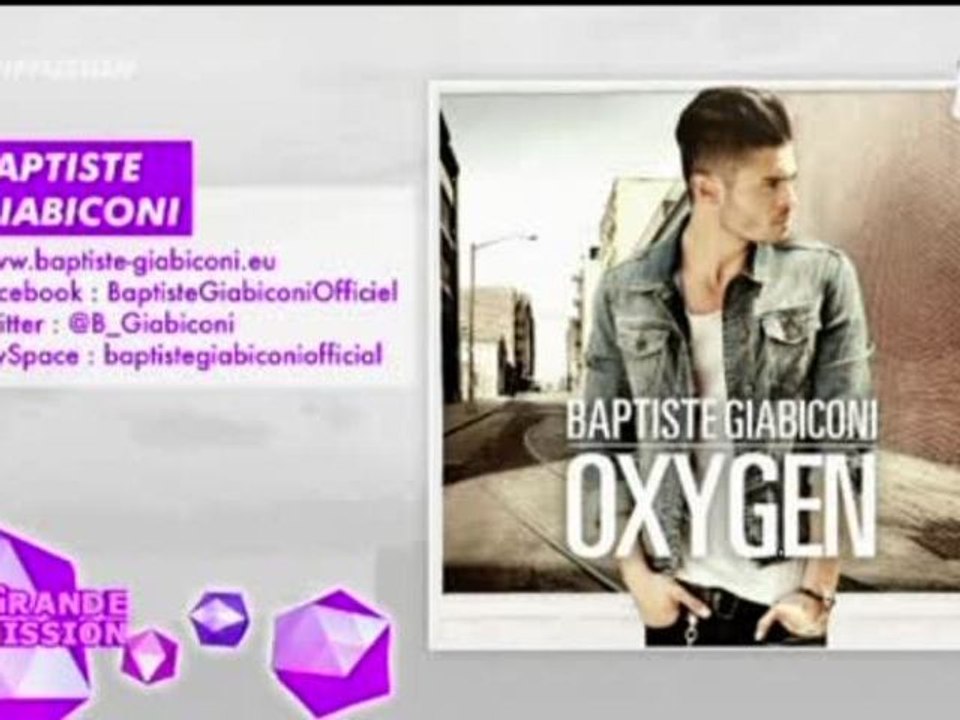 Baptiste Giabiconi apporte son "oxygen"