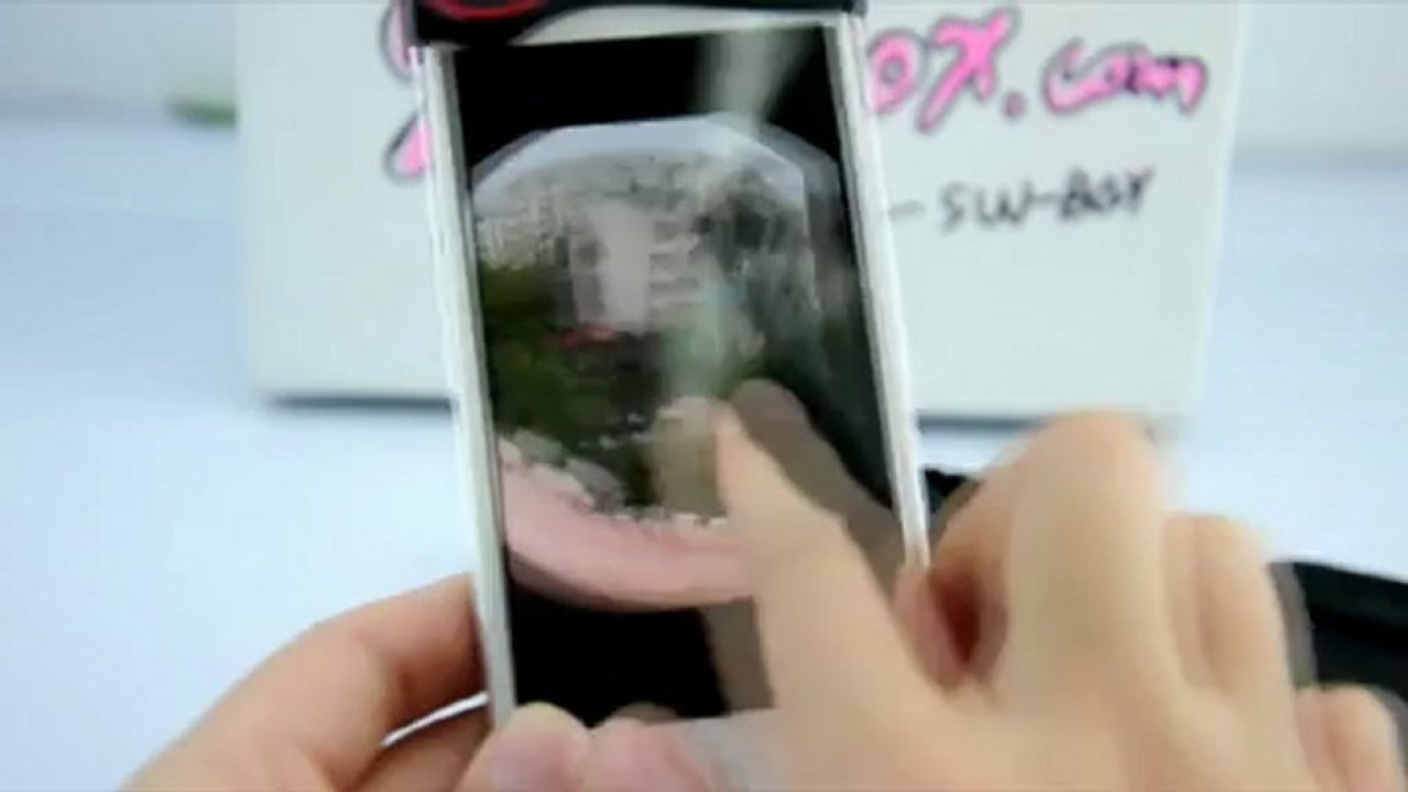 3-in-1 Camera Jacket for iPhone 5 Wide Angle/Macro/Fisheye