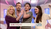 Emmett Scanlan | I'll shave off my tash | Hollyoaks cast on This Morning 13th May 2011