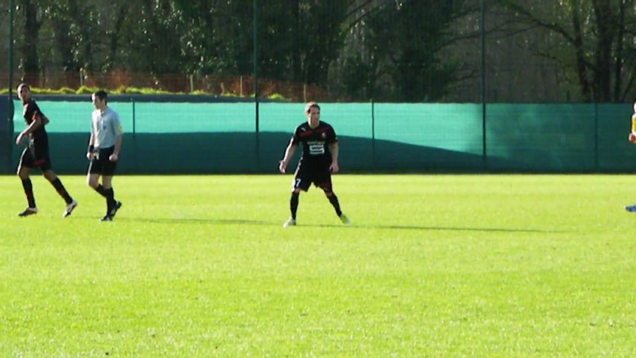 27/01/13 : premiers pas d'Anders Konradsen en réserve (1/3)