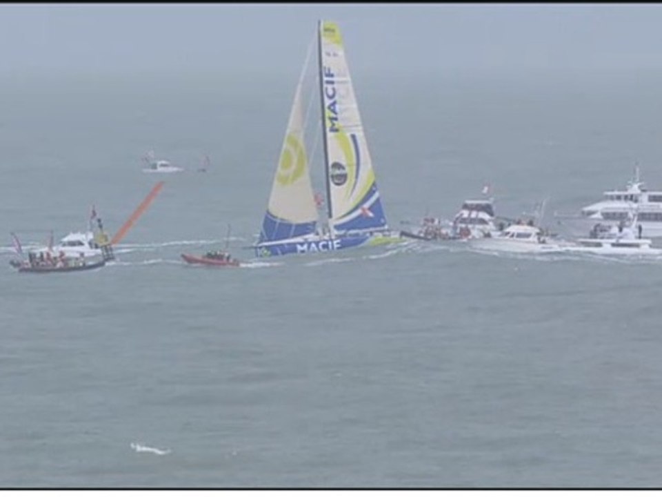 Vendée Globe : Le passage de la ligne de François Gabart