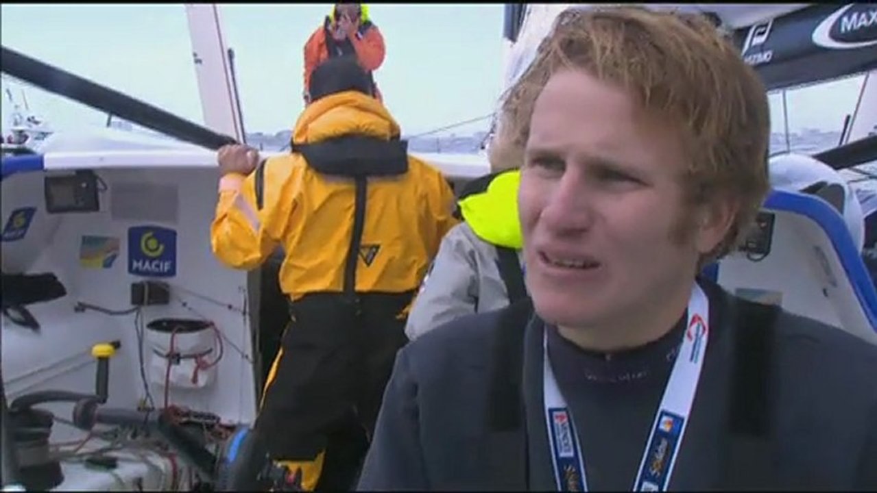 Les premiers mots de François Gabart