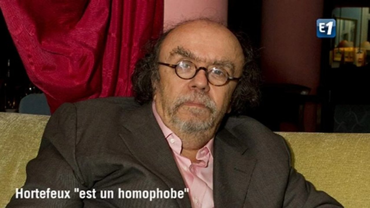 Ribes : Hortefeux "est un homophobe"
