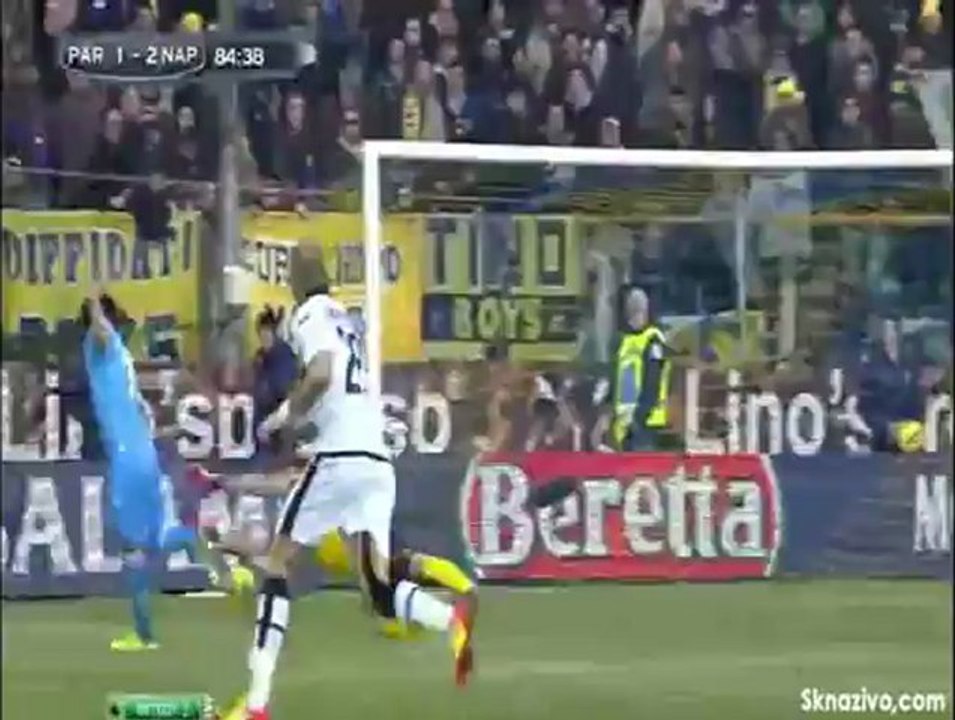 Cavani Goal against Parma