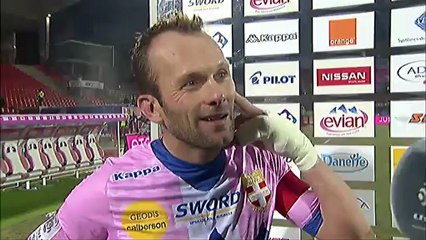 Interview de fin de match : Evian TG FC - AC Ajaccio - saison 2012/2013