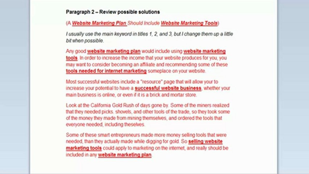 Website Marketing Strategies 5