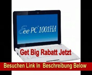 Download Video: Asus Eee PC 1001HA 25,7 cm (10,1 Zoll) Netbook (Intel Atom N270 1.6GHz, 1GB RAM, 160GB HDD, Intel GMA 500, XP Home) weiß