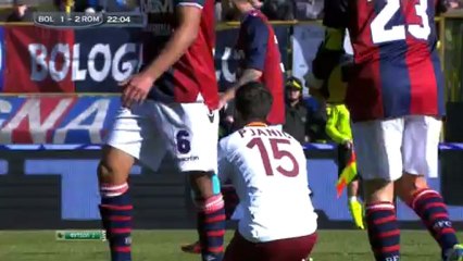 Болонья - Рома 1-й тайм
